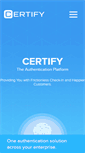 Mobile Screenshot of certifyglobal.com